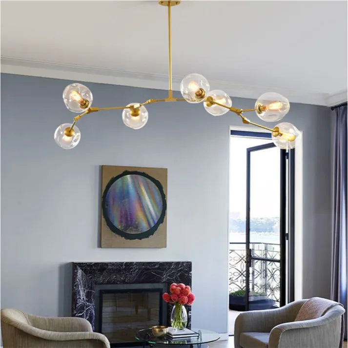 BubbleLight – Sputnik Pendant Lamp with Glass Bubbles