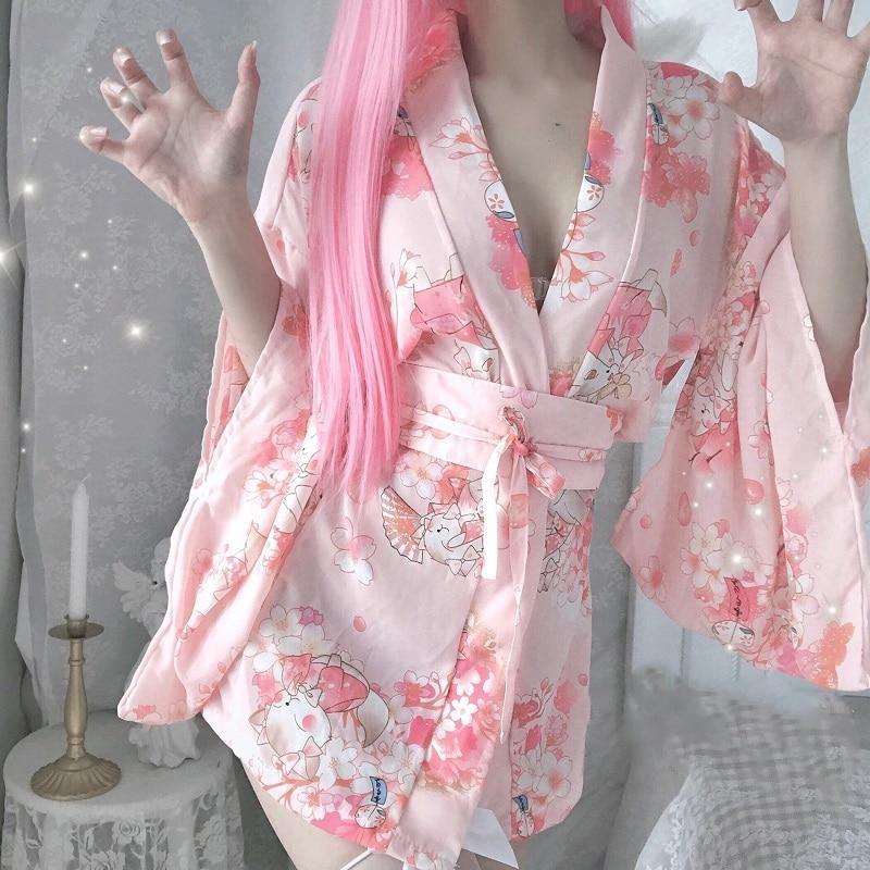 Kimono de flor de cerezo