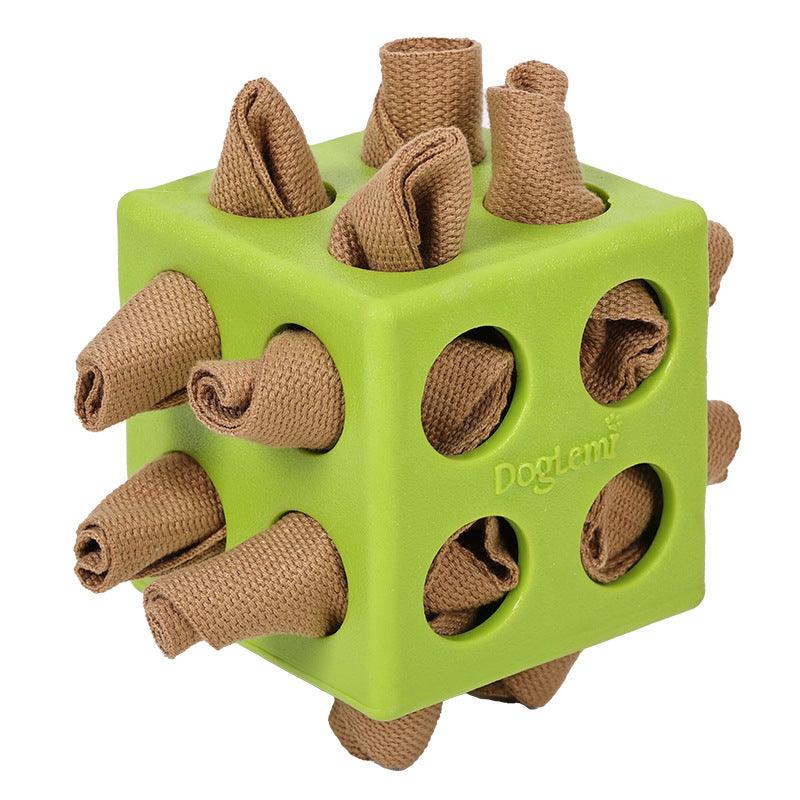 Chew & Learn Cube: Interactive Educational Toy for Dogs