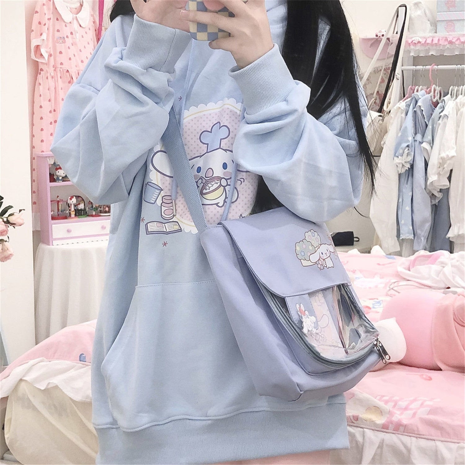 Camisola com Capuz Cinnamoroll Cake