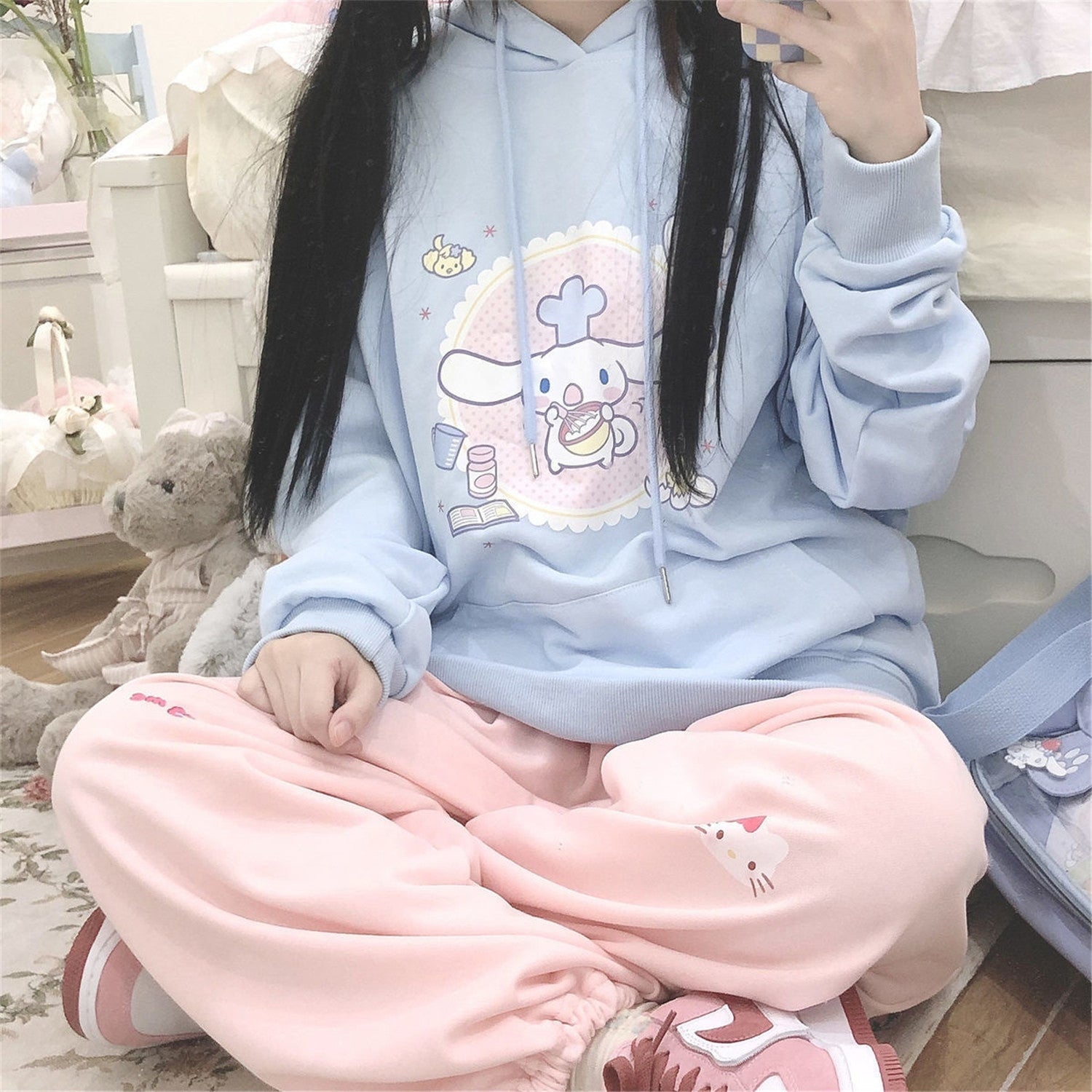 Hanorac cu tort Cinnamoroll