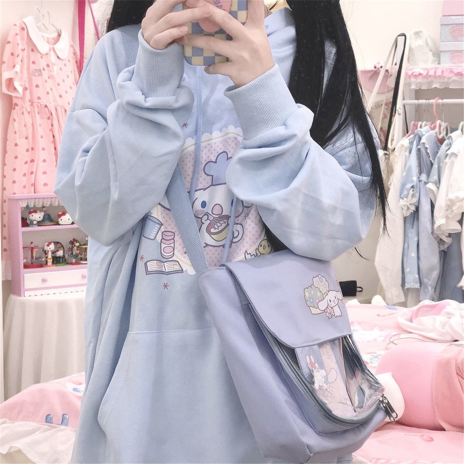 Hanorac cu tort Cinnamoroll