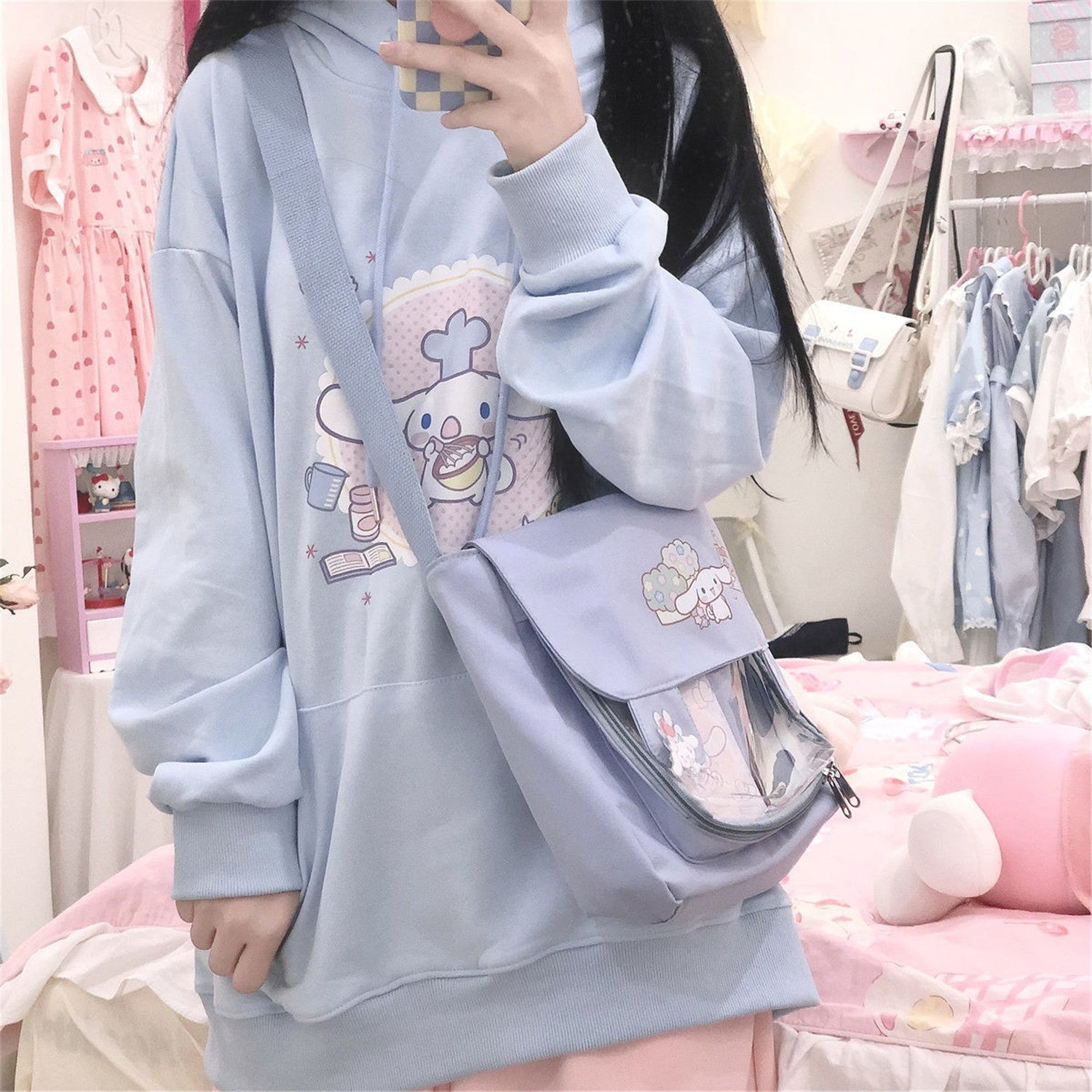 Cinnamoroll Cake Hoodie