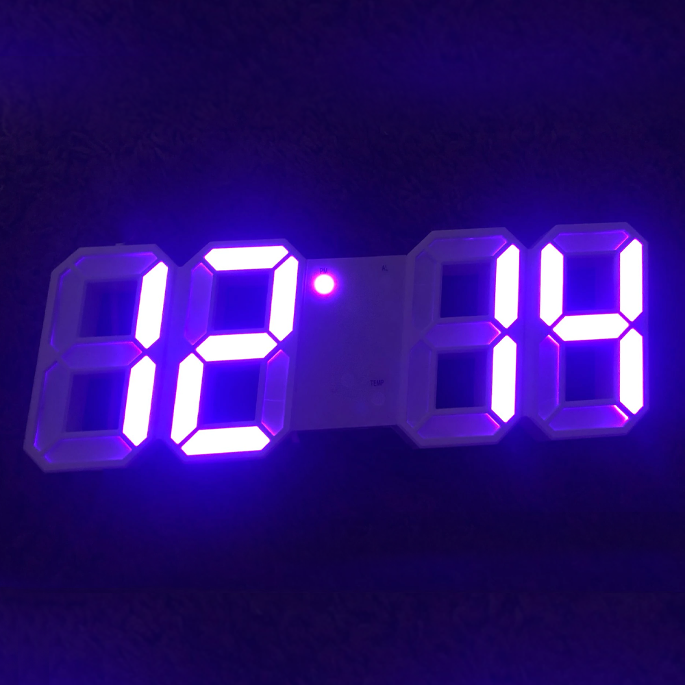 Reloj despertador digital LED