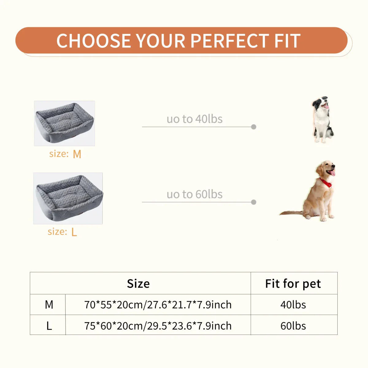 ComfyCloud™ | Stijlvol orthopedisch hondenbed