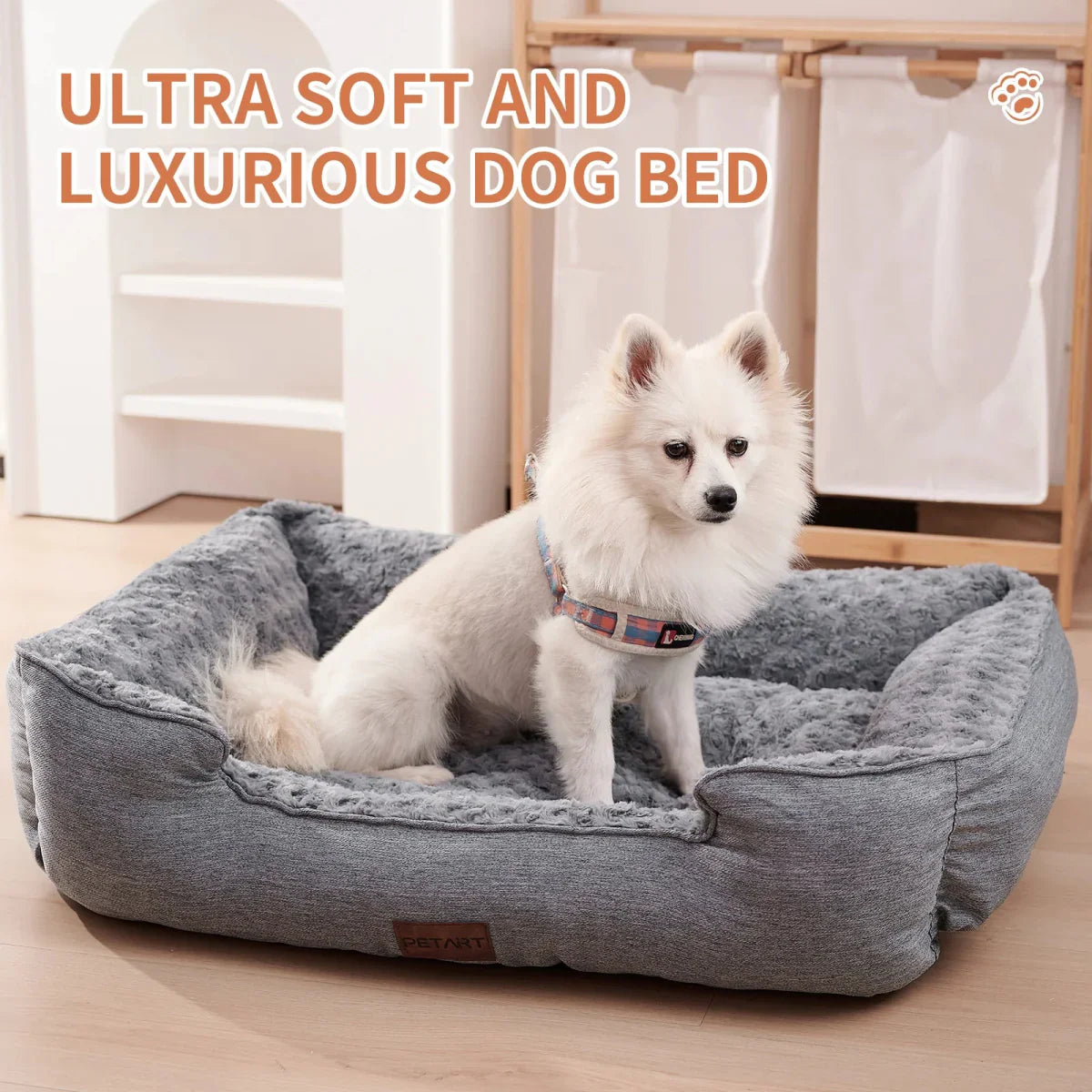 ComfyCloud™ | Stilvolles orthopädisches Hundebett