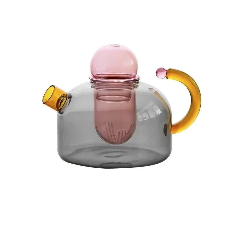 Contrasting Colour Translucent Kettle With Optional Mug