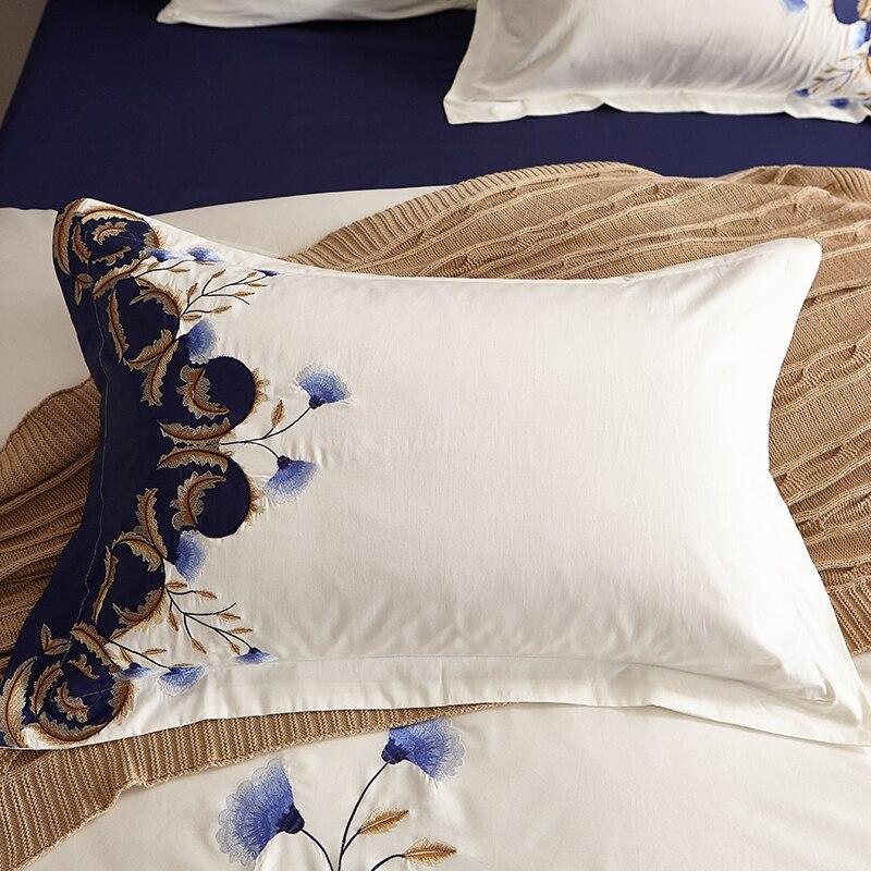 Cornflower Meadow Duvet Cover Set (Egyptian Cotton, 600 TC)