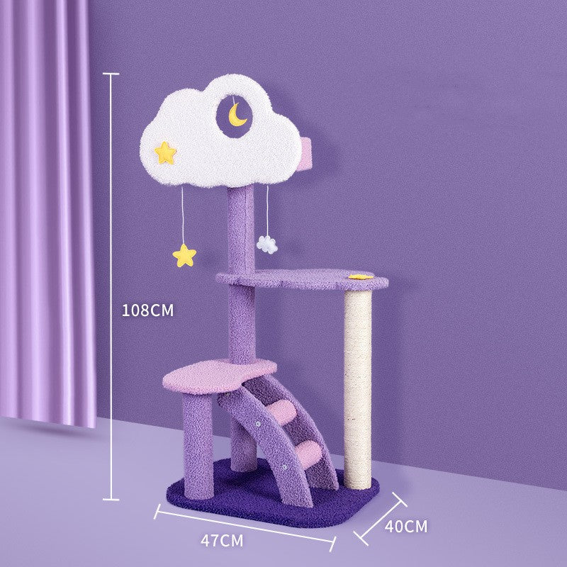 Coleção de Torres de Gato CosmicClimb: Grande Estação de Arranhar Multi-Nível