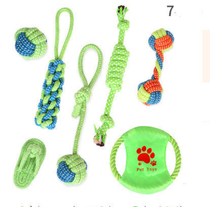 Knotty Play: Cotton Rope Knot Toy Set for Dogs