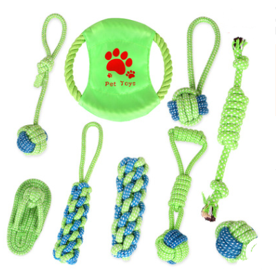 Knotty Play: Cotton Rope Knot Legetøjssæt til hunde