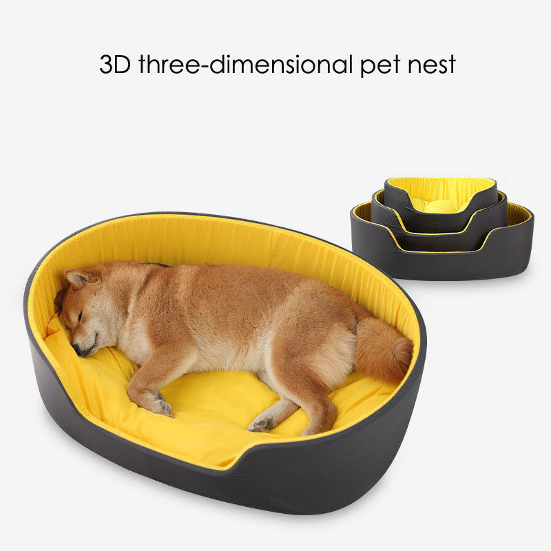 Cozy Haven Retreat: All-Season Vaskbar Pet Bed