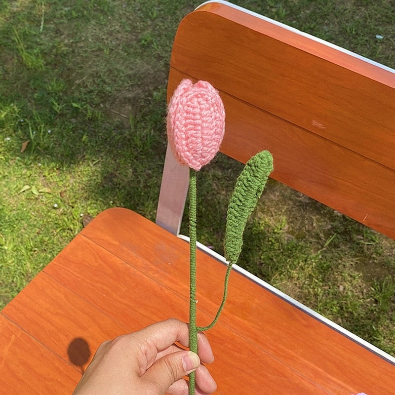 Fleurs au crochet