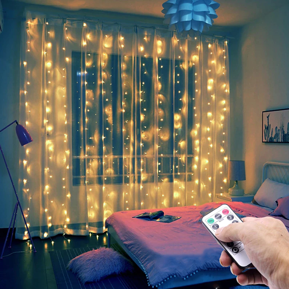 LED Curtain Fairy Lights