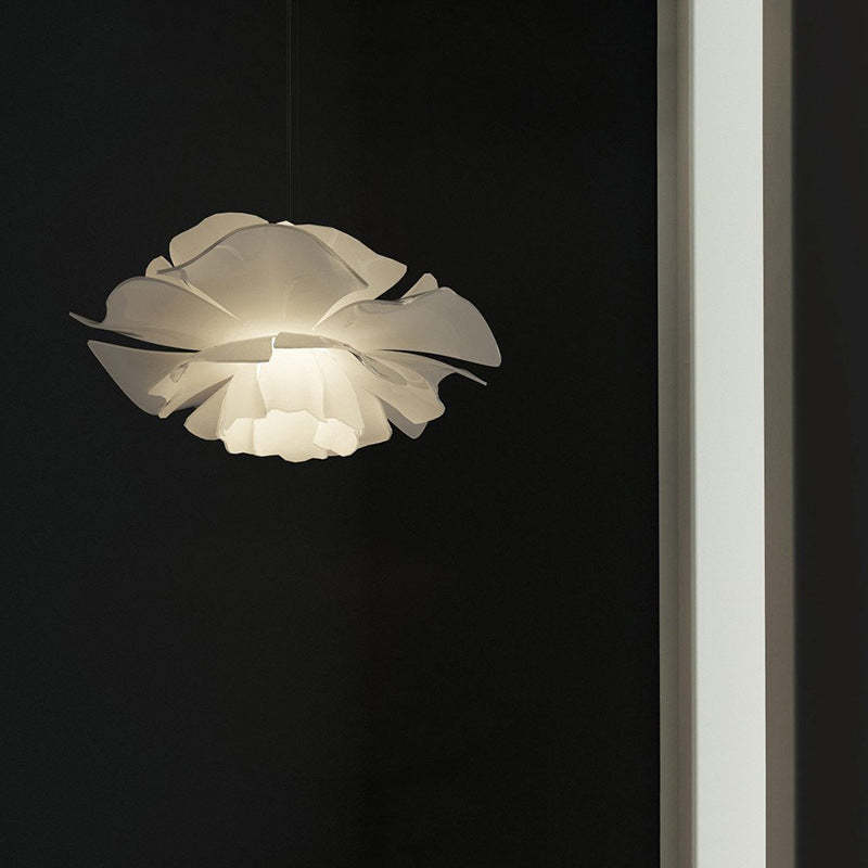 Bella Modern Design Hanglamp Bloem Wit Metaal Woonkamer Slaapkamer