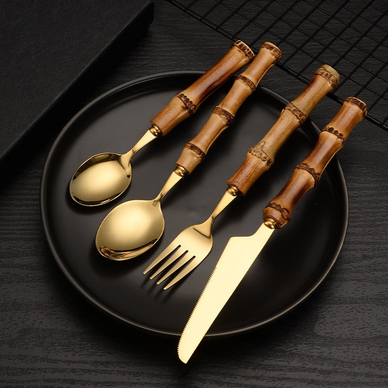 Kilnwoods™ Premium Kyoto Flatware Sets