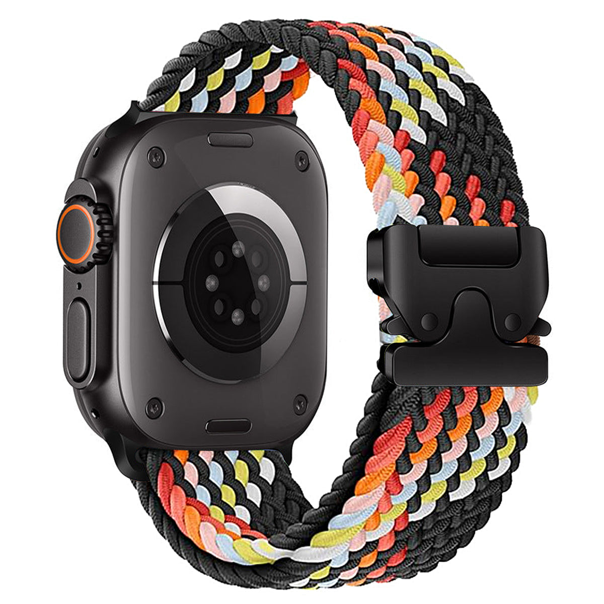 Elastische nylon parachute gesp horlogeband geschikt voor alle Apple series