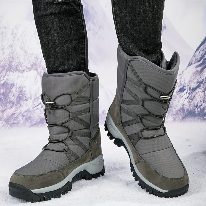 Beida - bottes thermiques en daim pour hommes