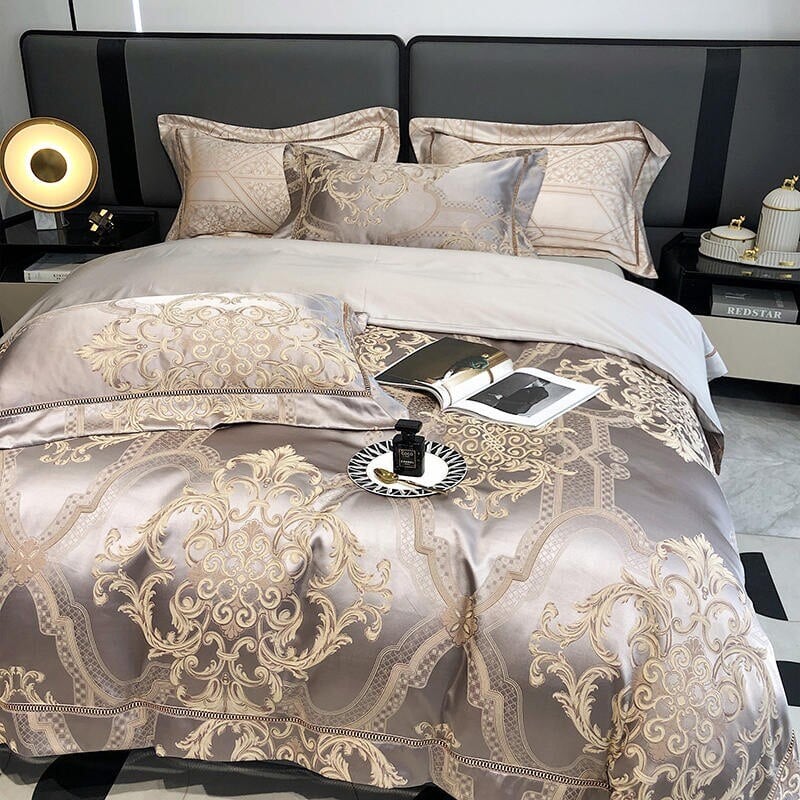 Damask Luxury 1000 TC Dynetrekksett