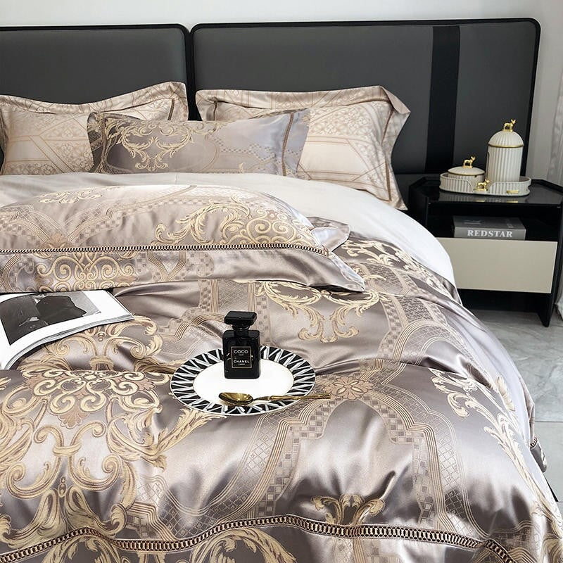 Damask Luxury 1000 TC Dynetrekksett