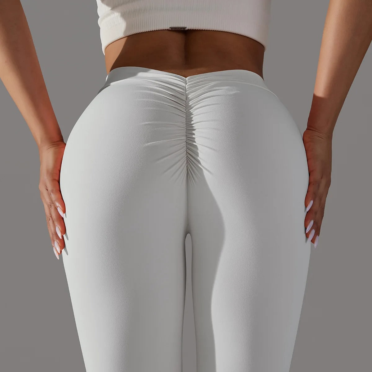 V-Back High Waisted Leggings