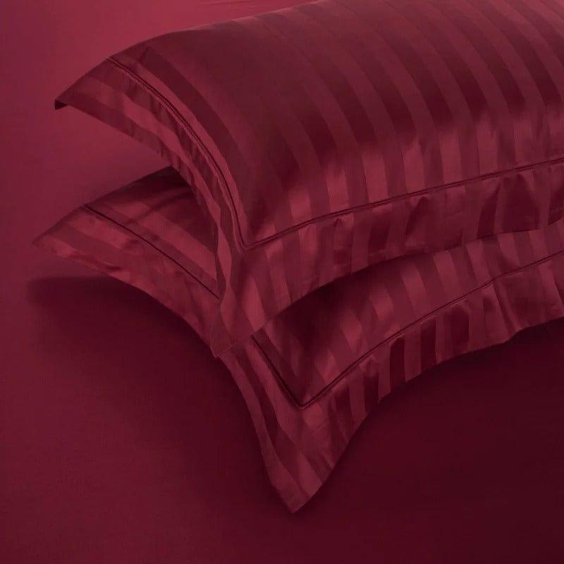 Prestige Wine Duvet Cover Set (Egyptian Cotton)