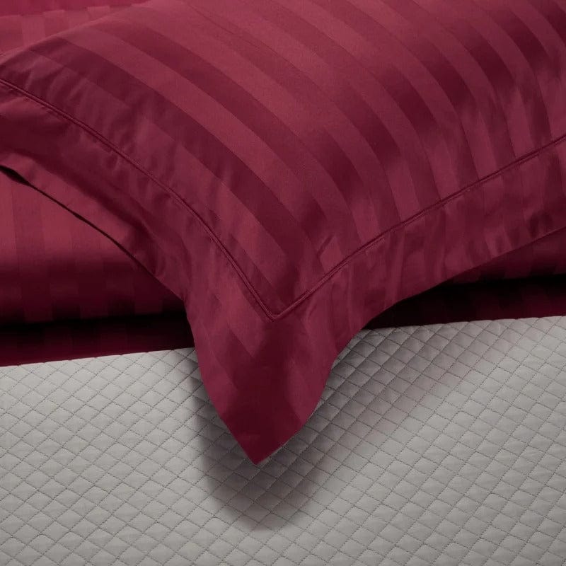 Prestige Wine Duvet Cover Set (Egyptian Cotton)