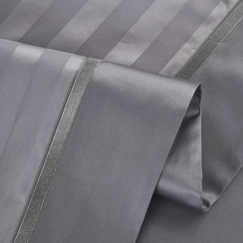 Prestige Grey Duvet Cover Set (Egyiptomi Pamut)