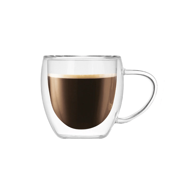 Double Glass Tea/Coffee Cup