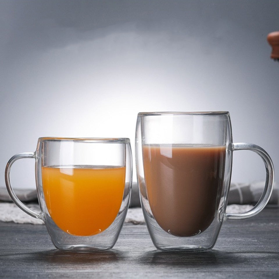 Double Glass Tea/Coffee Cup