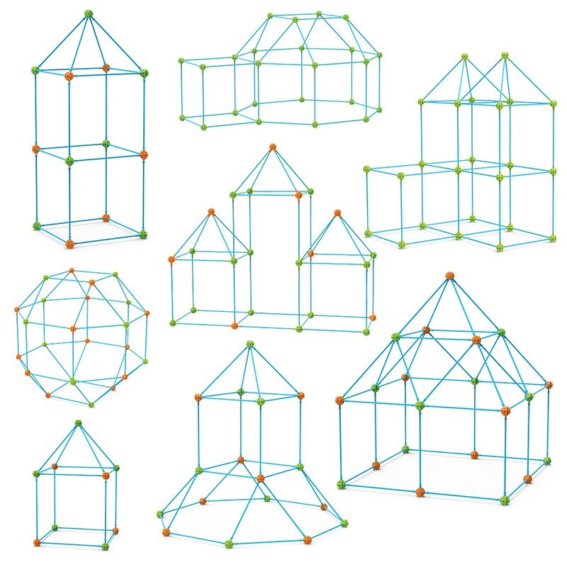 Tent Building Kit™- Costruisci la tua tenda - Kit di costruzione di tende per bambini