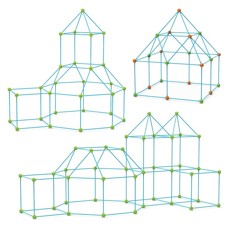 Zeltbausatz™ – Bauen Sie Ihr eigenes Zelt – Zeltbausatz für Kinder