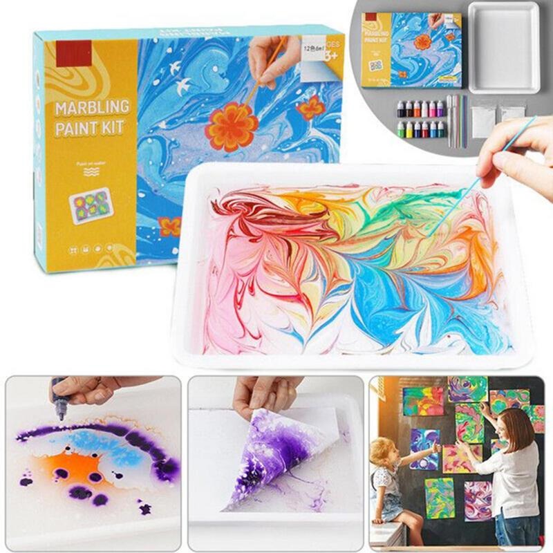 Water Marbling Paint Set™ - Készíts műalkotásokat vízfestéssel