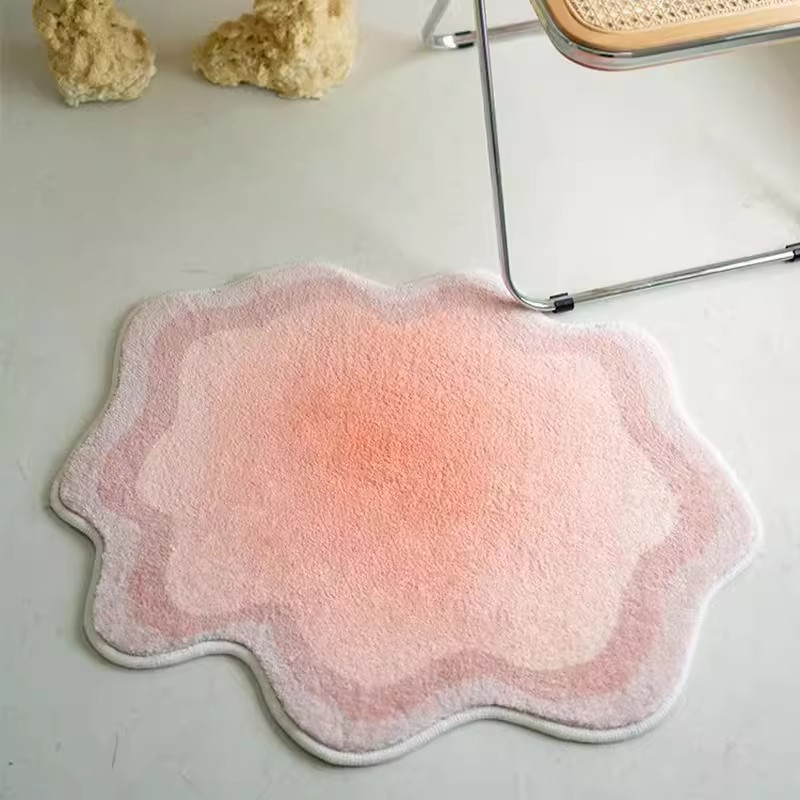 Pastell Blob Uregelmessig Accent Rug