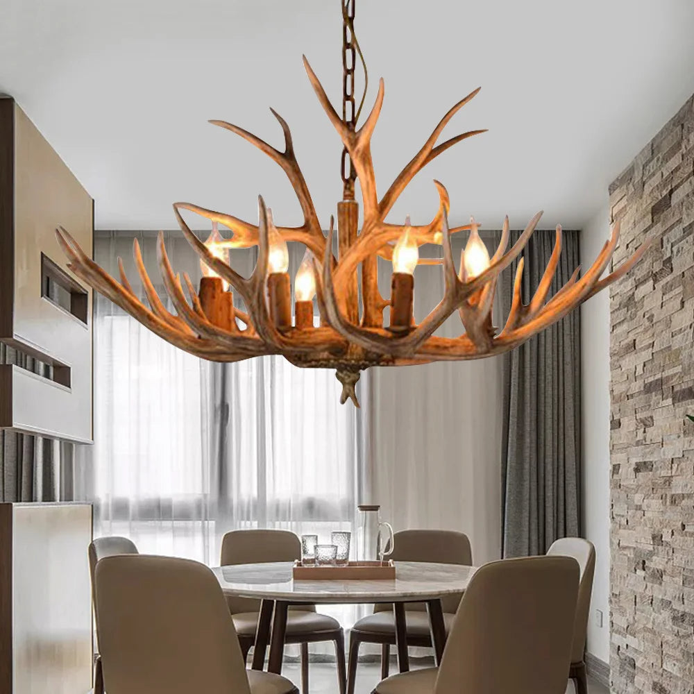 Lampadario Woodland Antler Glow