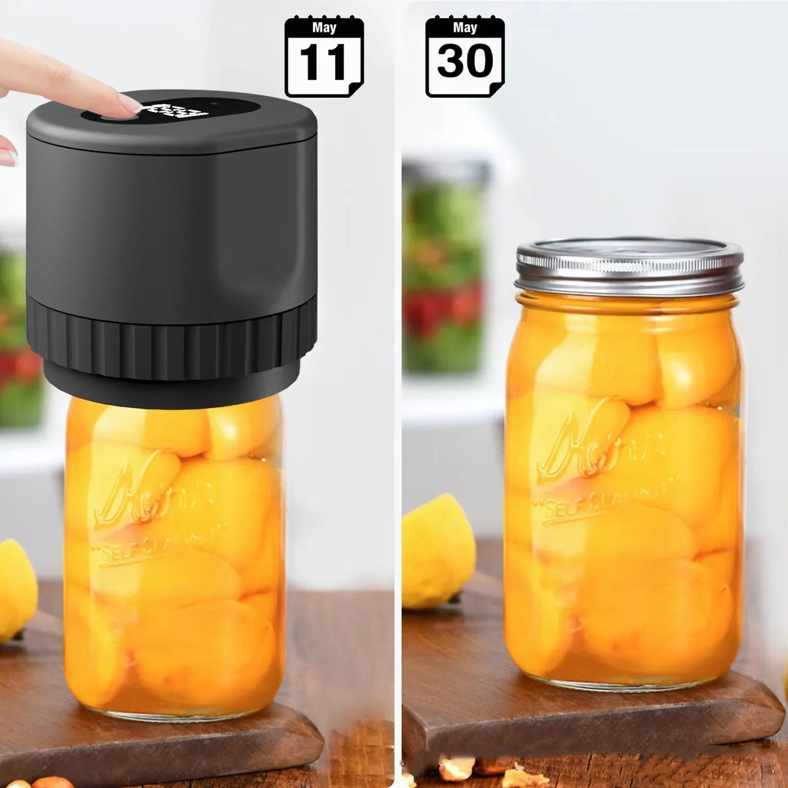 Elektrische Mason Jar Vacuüm Sealer