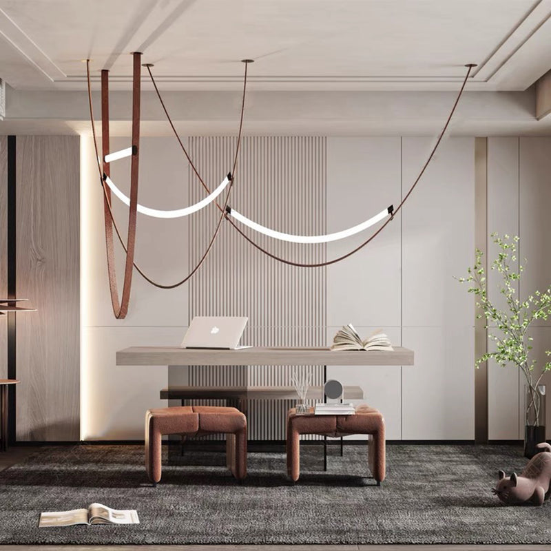 Modern Nordic Belt Chandelier