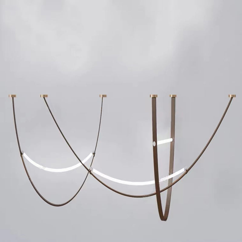 Modern Nordic Belt Chandelier