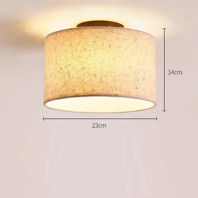 Lampe de plafond en papier de riz Satori