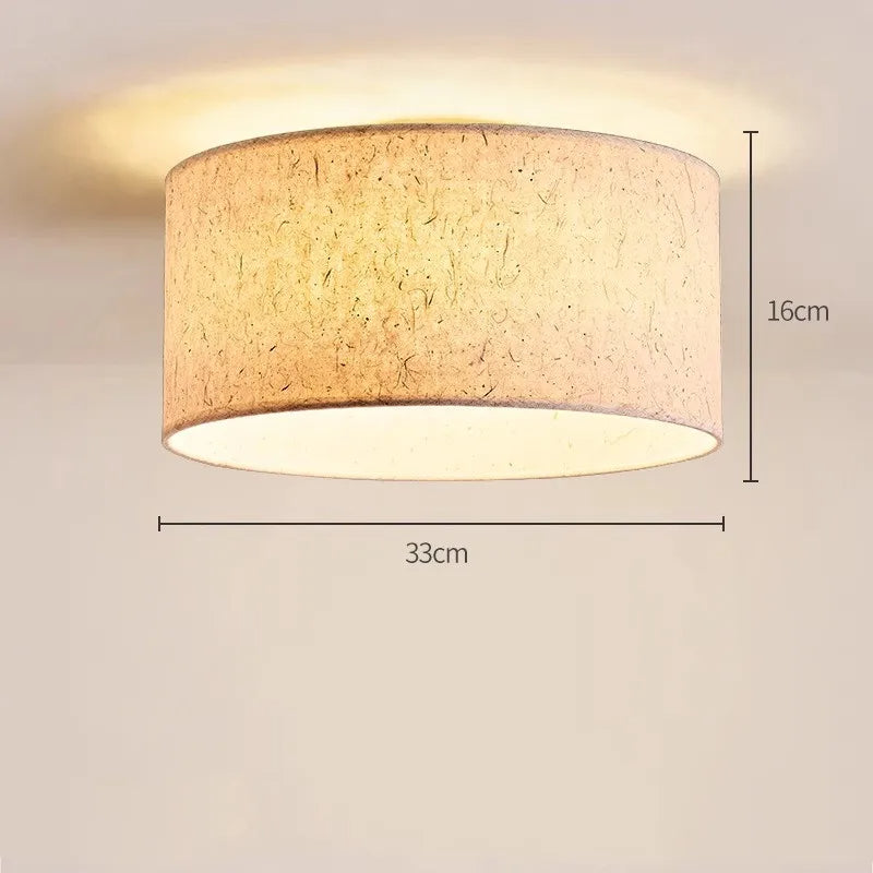 Lampe de plafond en papier de riz Satori