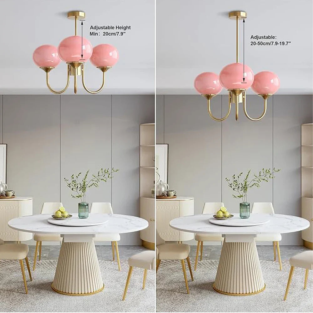 Lampadario Blush Glow