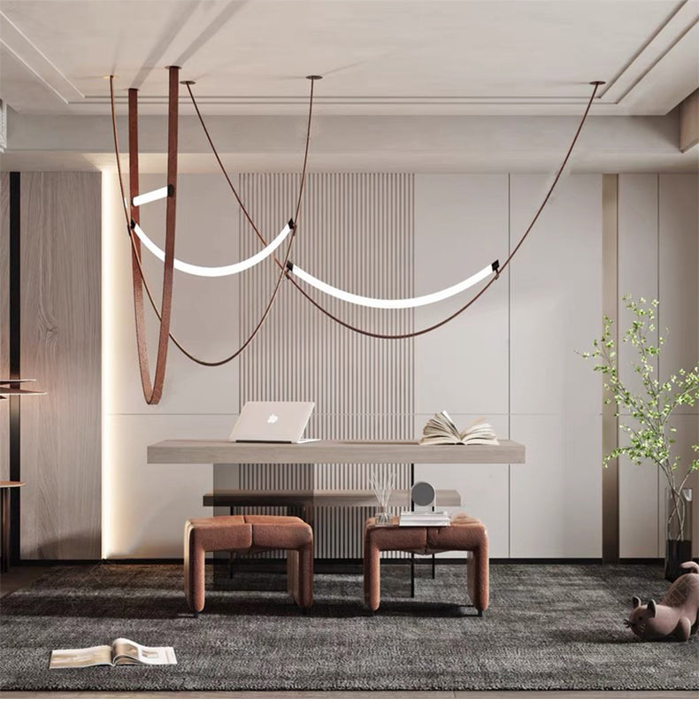 Modern Nordic Belt Chandelier