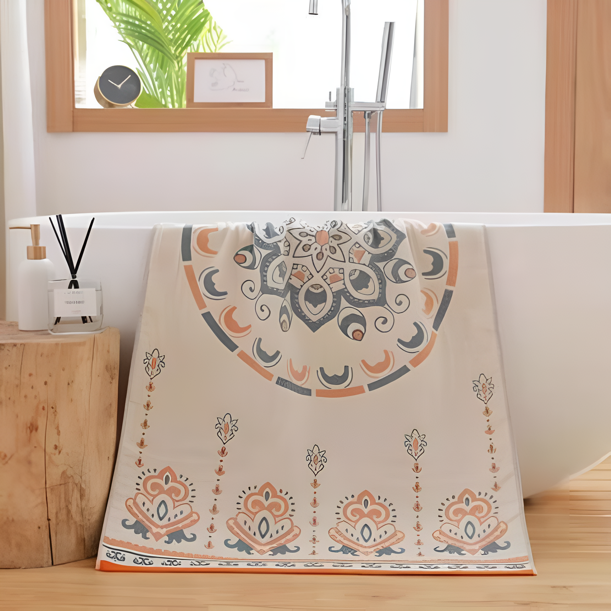 Serviette de bain en coton Boho Bliss