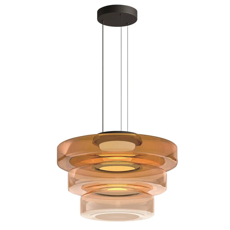 Delphine Glas Pendel lampe