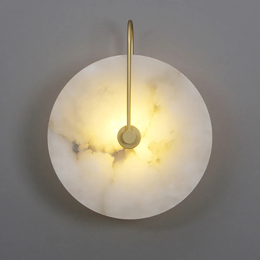 Lampa ścienna Luna Marble