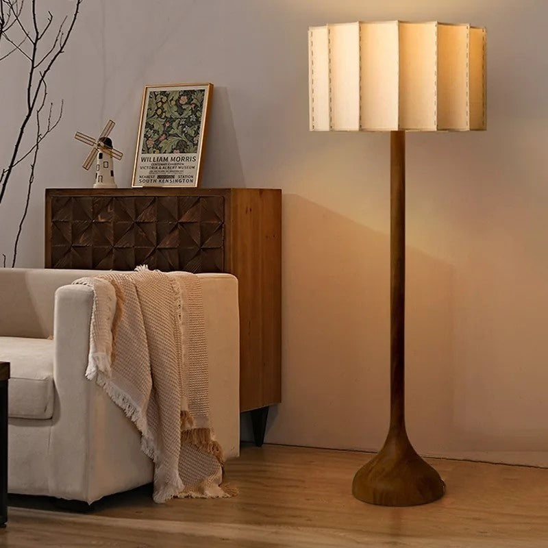 Lampe de table en bois Merlina