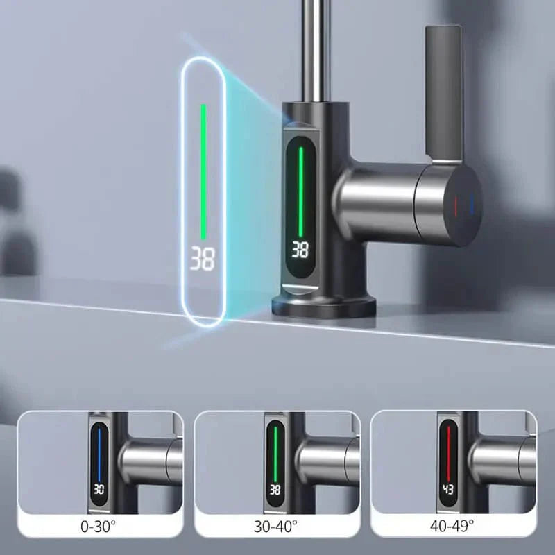 Dynamisk Digital Vattenfall Krane