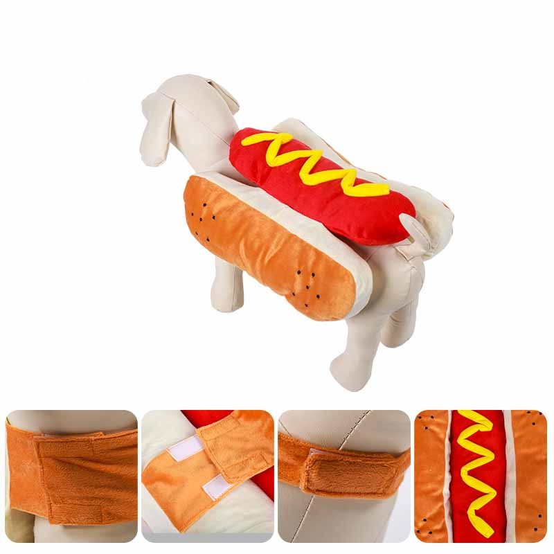 Sizzling Hot Dog Pet Costume