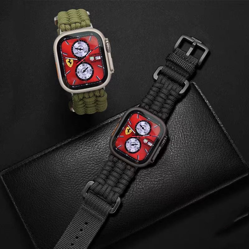 Kültéri Nylon Szőtt Óracsat Apple Watch-hoz