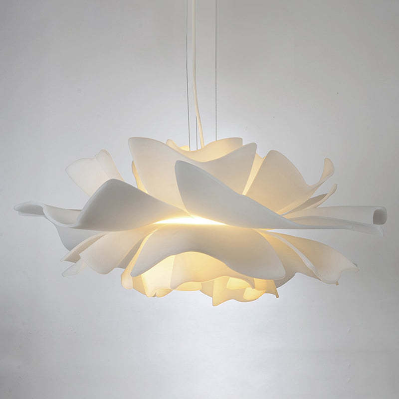 Bella Modern Design Hanglamp Bloem Wit Metaal Woonkamer Slaapkamer